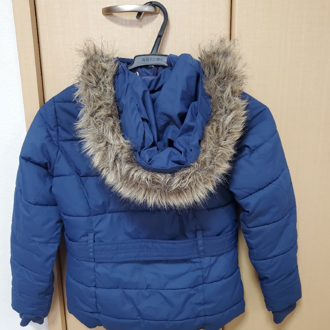 GAP Kids(ギャップキッズ)のGap kids ダウンジャケット　ネイビー　120cm キッズ/ベビー/マタニティのキッズ服女の子用(90cm~)(ジャケット/上着)の商品写真