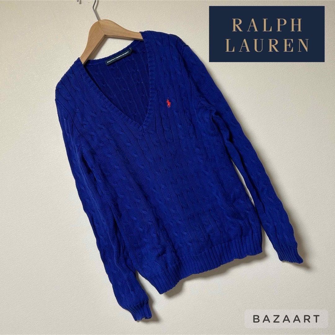 Ralph Lauren(ラルフローレン)のRALPH LAUREN SPORTS♡Vネックニット レディースのトップス(ニット/セーター)の商品写真