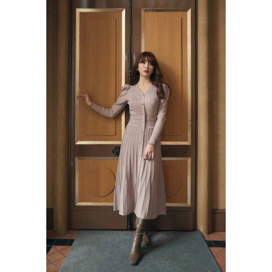 OFF Hbr lip to Suite Room Knit Long Dress | skien-bilskade.no