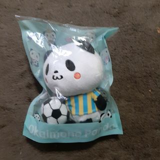 お買い物パンダ　ぬいぐるみ　サッカー(キャラクターグッズ)