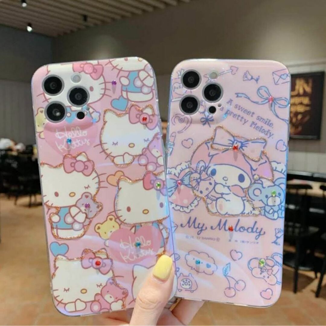 サンリオ - iphone13Proケース キティちゃん いっぱい サンリオ - iphone13Proケース キティちゃん いっぱい