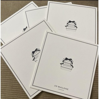 ジョーマローン(Jo Malone)の新品　ジョーマローンロンドン メッセージカード 5枚セット (ショップ袋)