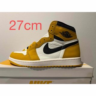 ジョーダン(Jordan Brand（NIKE）)のNike Air Jordan 1 Retro Yellow Ochre 27(スニーカー)