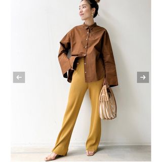 アパルトモンドゥーズィエムクラス(L'Appartement DEUXIEME CLASSE)のL'Appartement Rib Knit Pants(カジュアルパンツ)