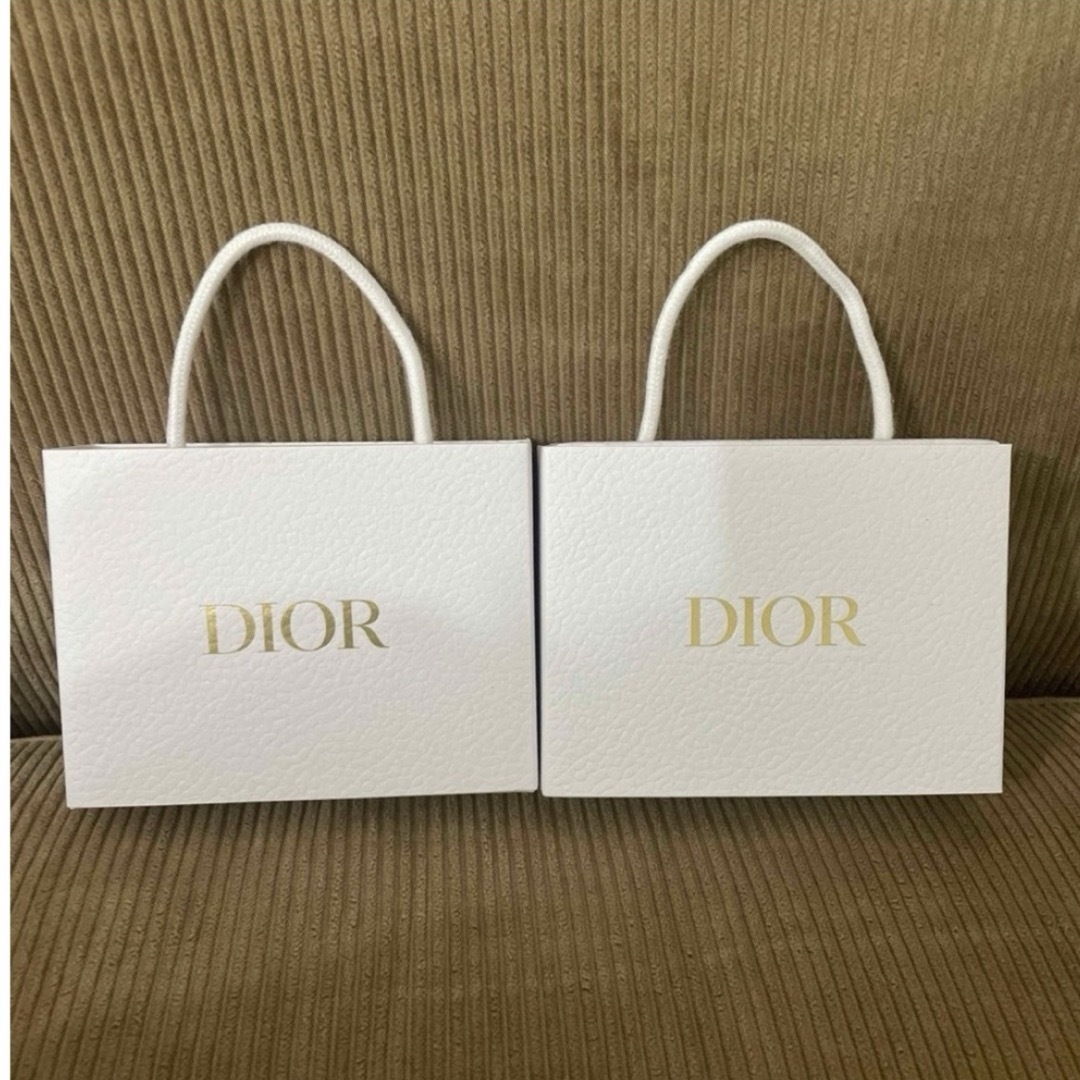 Christian Dior(クリスチャンディオール)の新品　ディオール　空き箱　2個セット レディースのバッグ(ショップ袋)の商品写真