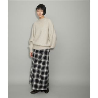 アダムエロぺ(Adam et Rope')の【WEB限定】FOXWOOLミックス畦ニットプルオーバー(ニット/セーター)