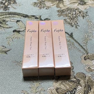 フジコ(Fujiko)のFujiko フジコ ニュアンスラップティント みな実の粘膜ピンク 3本セット★(口紅)