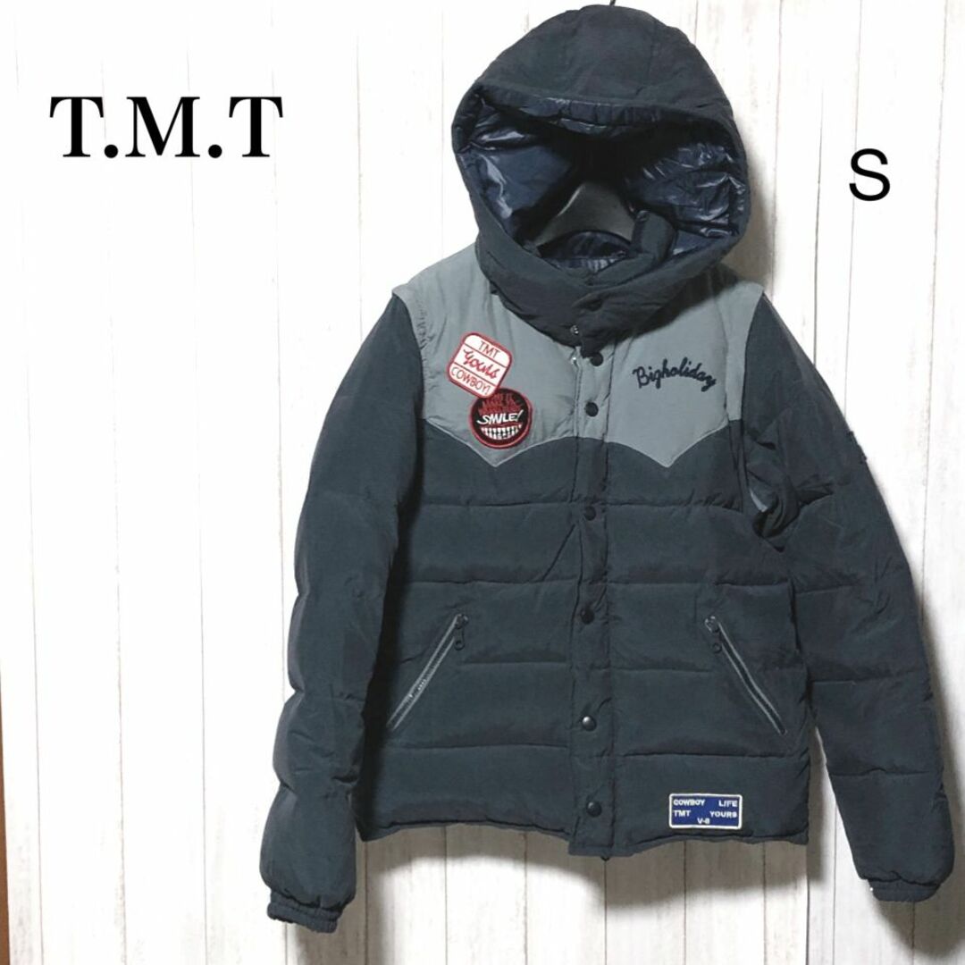 TMT(ティーエムティー)のTMT ワッペン 4WAY ダウンジャケット/ティーエムティー グレイグース メンズのジャケット/アウター(ダウンジャケット)の商品写真