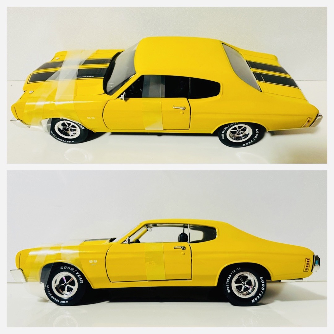 Chevrolet(シボレー)のErtlアーテル/'70 Chevyシボレー Chevelleシェベル 1/18 エンタメ/ホビーのおもちゃ/ぬいぐるみ(ミニカー)の商品写真