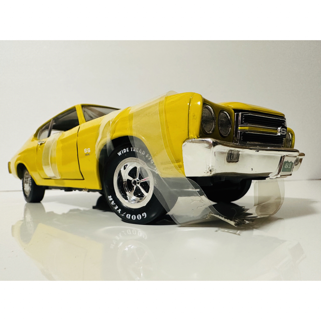 Chevrolet(シボレー)のErtlアーテル/'70 Chevyシボレー Chevelleシェベル 1/18 エンタメ/ホビーのおもちゃ/ぬいぐるみ(ミニカー)の商品写真