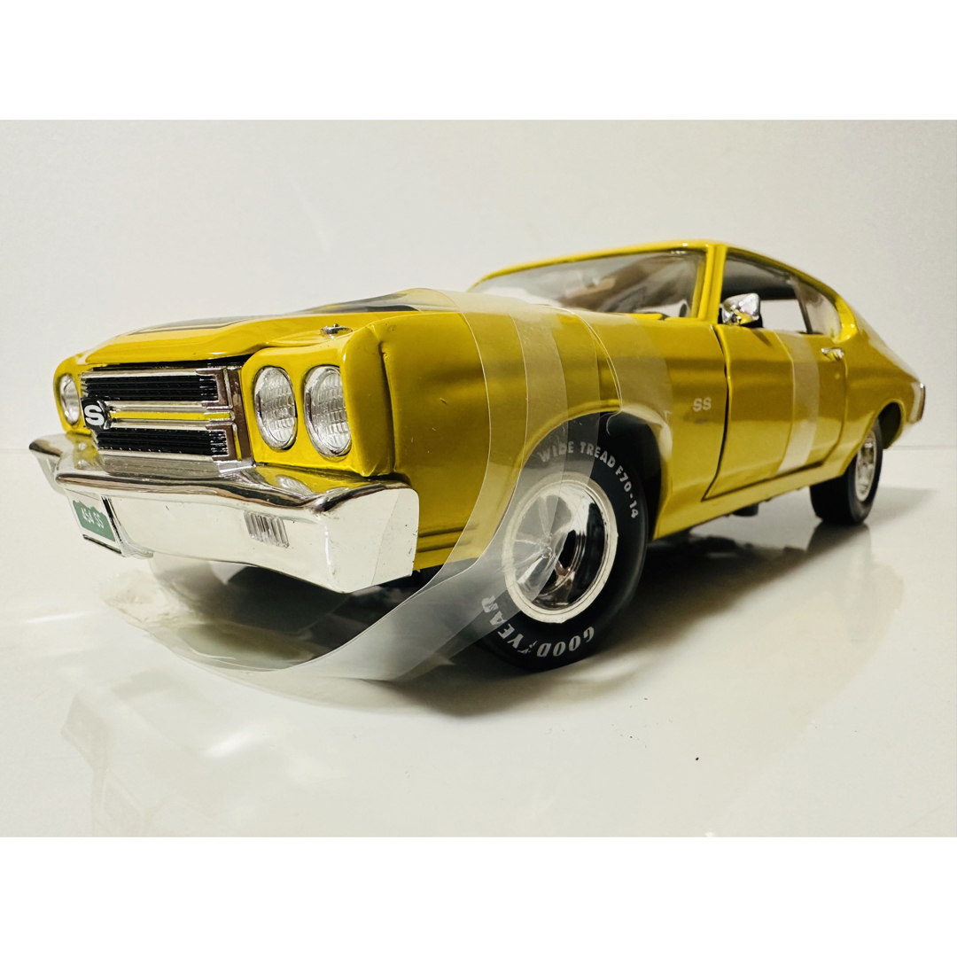 Chevrolet(シボレー)のErtlアーテル/'70 Chevyシボレー Chevelleシェベル 1/18 エンタメ/ホビーのおもちゃ/ぬいぐるみ(ミニカー)の商品写真