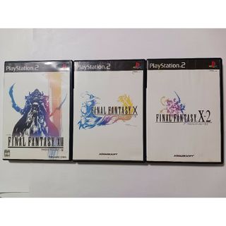 PS2　ファイナルファンタジー３作おまとめ品 : 10、10-2、12(家庭用ゲームソフト)