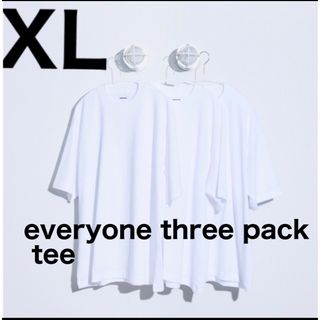 ワンエルディーケーセレクト(1LDK SELECT)のeveryone three pack tee shirts (WHITE)(Tシャツ/カットソー(半袖/袖なし))