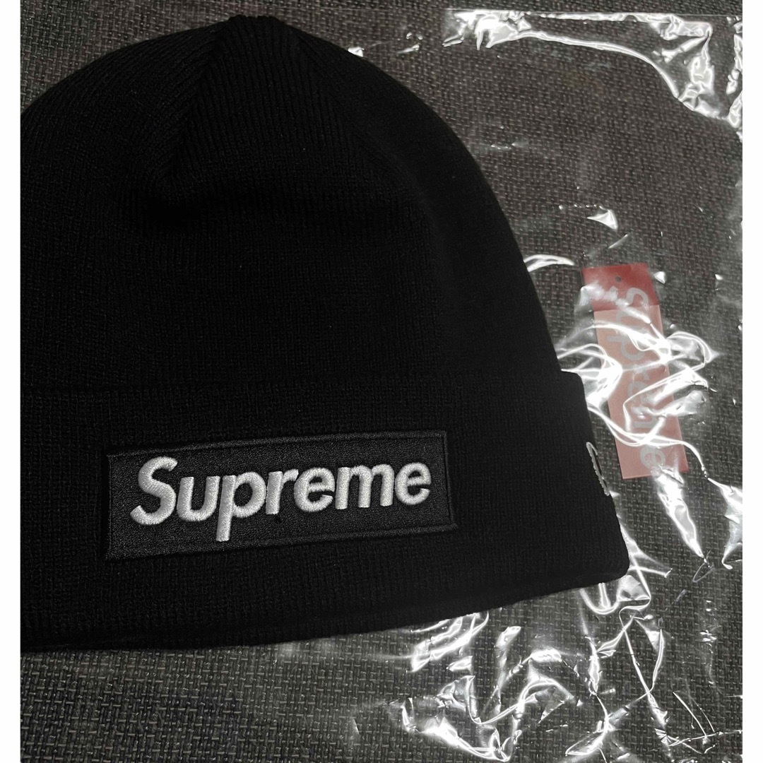 Supreme(シュプリーム)の23AW Supreme New Era® Box Logo Beanie メンズの帽子(ニット帽/ビーニー)の商品写真