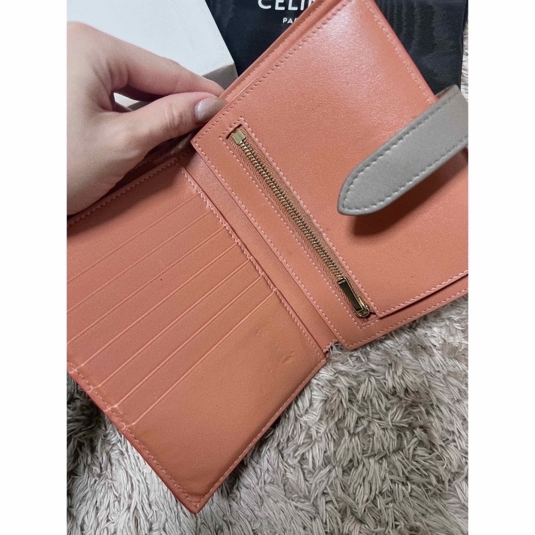 celine(セリーヌ)のCELINE セリーヌ ミニ財布 スモール ストラップウォレット エッセンシャル メンズのファッション小物(折り財布)の商品写真