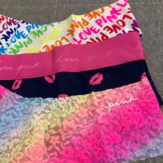 ヴィクトリアズシークレット(Victoria's Secret)の【XSサイズ】VS PINK ショーツ 3枚組 ★ Kセット(その他)