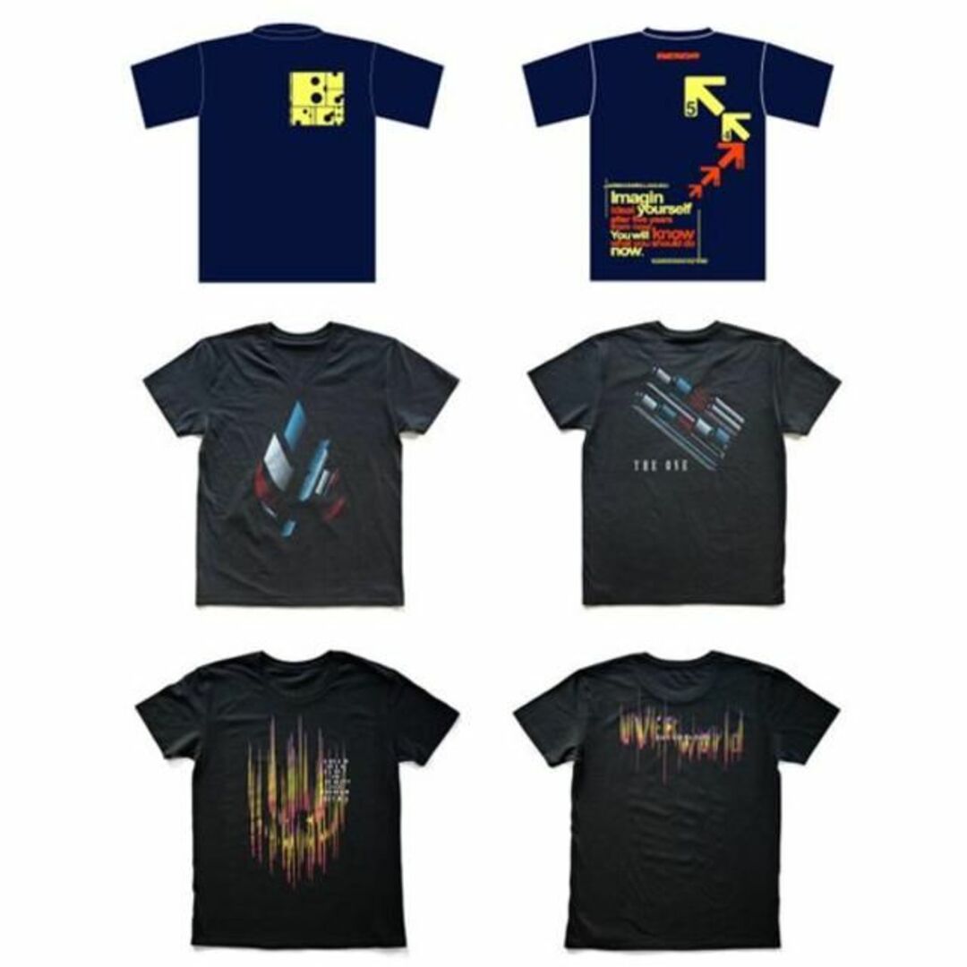 【全て新品未開封】UVERworld Tシャツ Mサイズ 10点セット【稀少】