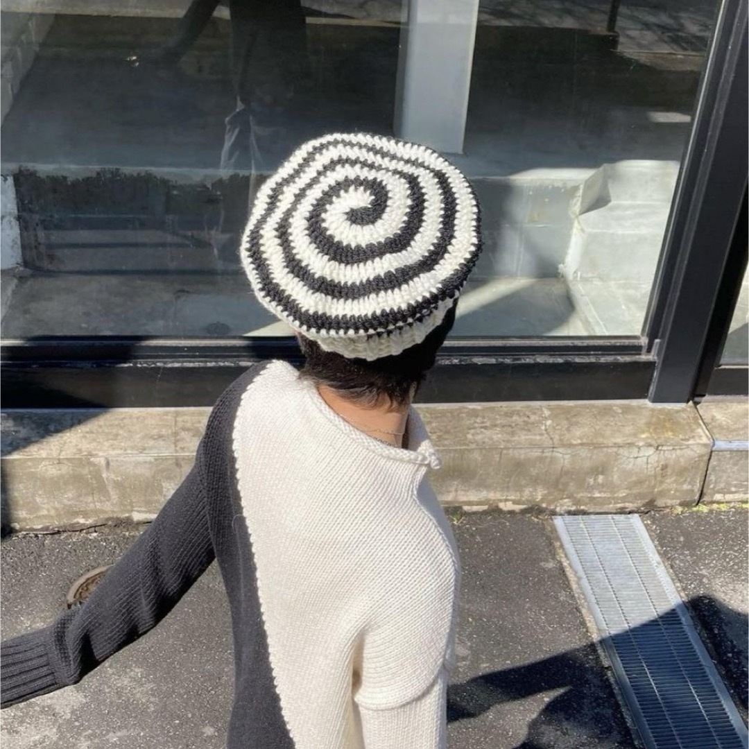 labyrins shury ハット　spiral knit tam hat レディースの帽子(ハット)の商品写真