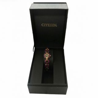 シチズン(CITIZEN)のCITIZEN シチズン　レディース腕時計 ブレスレット　ピンク(腕時計)