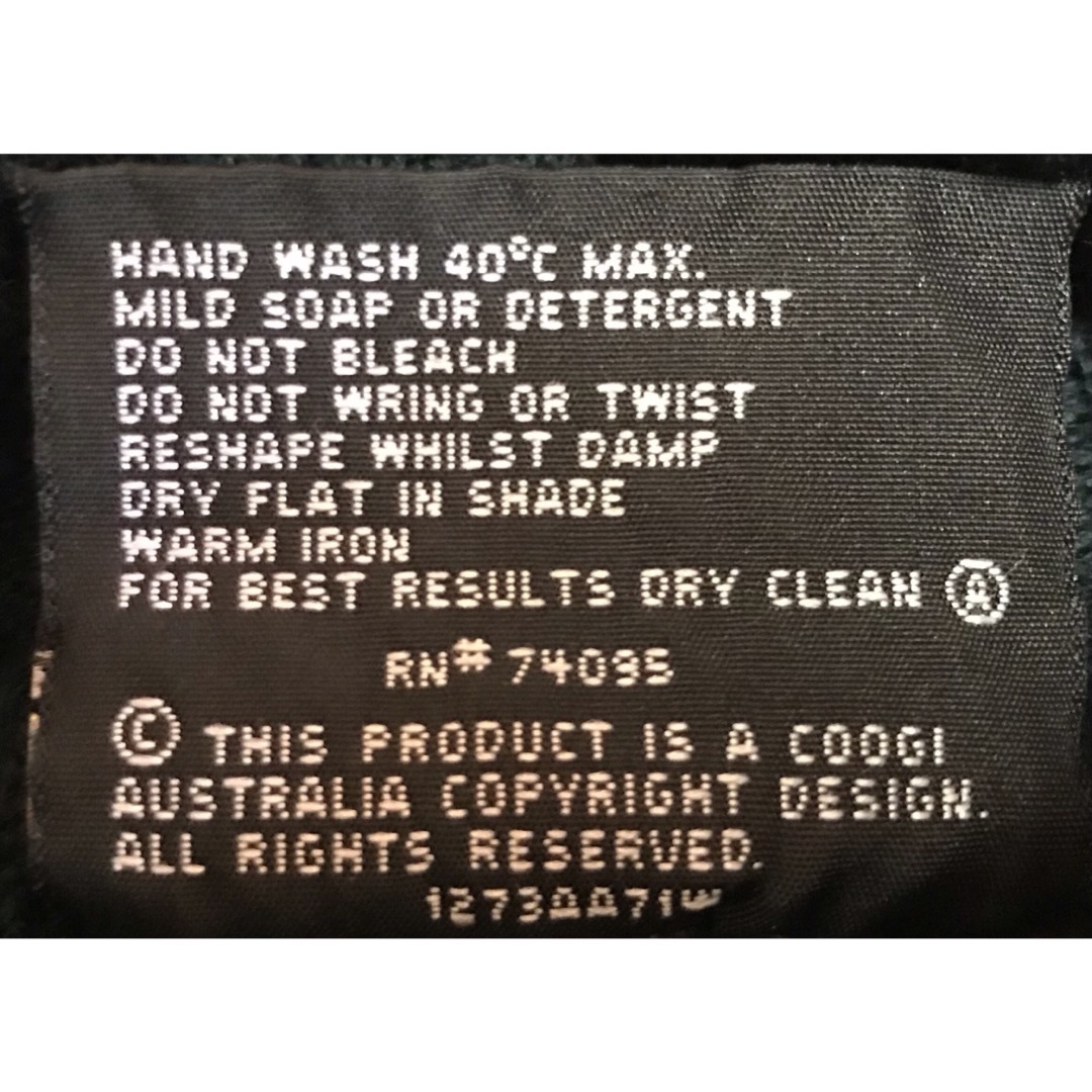 COOGI(クージー)の超レア 圧巻の幾何学模様&稀少タートルネック COOGI ニット セーター S メンズのトップス(ニット/セーター)の商品写真