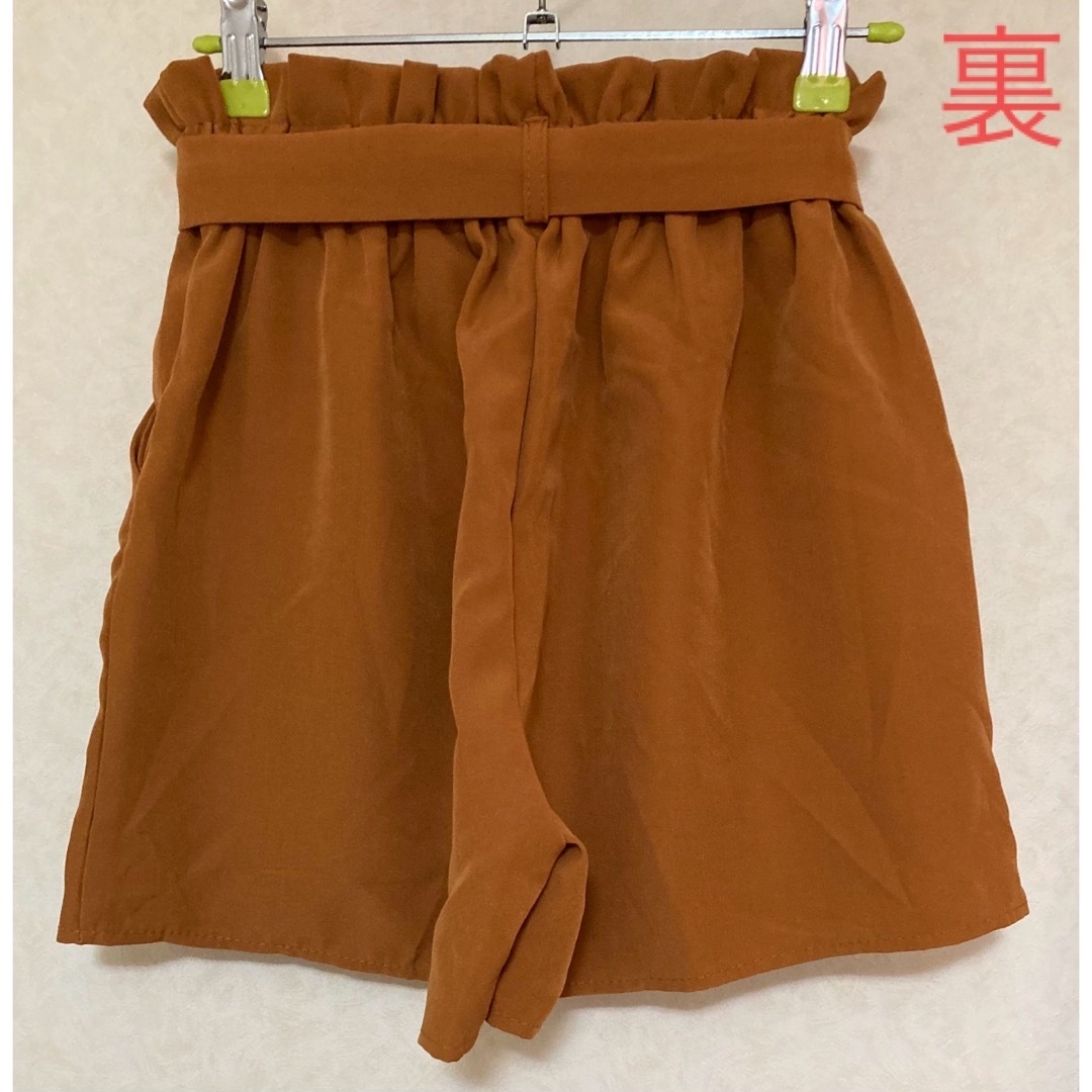 🌸リボン付きキュロットスカート レディースのパンツ(キュロット)の商品写真