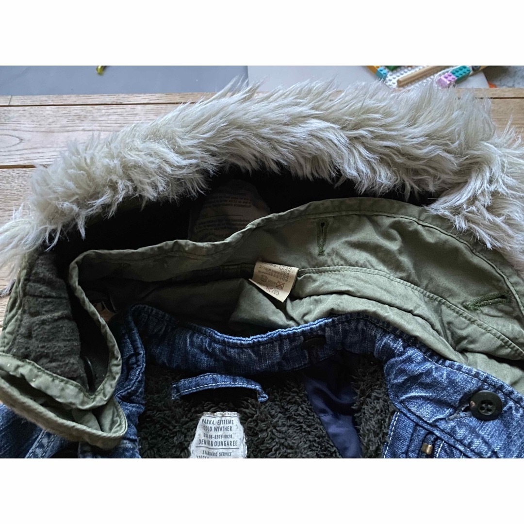 DENIM DUNGAREE - デニムアンドダンガリー モッズコート の通販 DENIM DUNGAREE - デニムアンドダンガリー モッズコート の通販