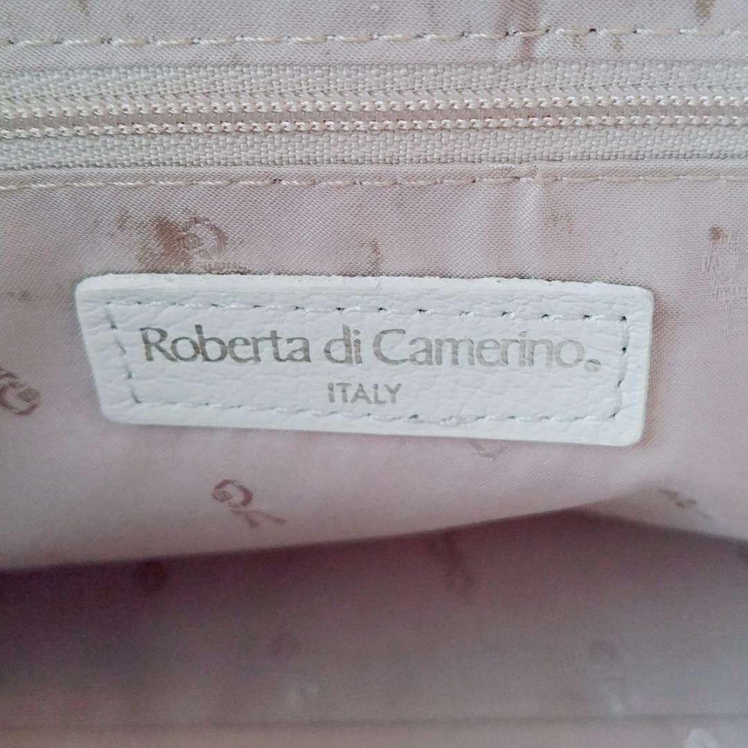 ROBERTA DI CAMERINO(ロベルタディカメリーノ)のRoberta ／ロベルタディカメリーノ／ハンドショルダーバッグ　白 レディースのバッグ(ハンドバッグ)の商品写真