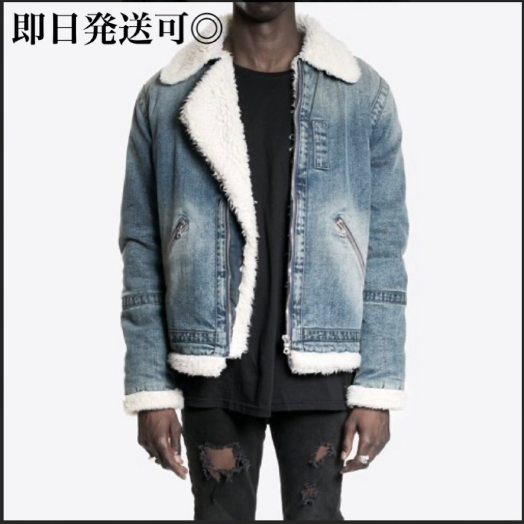 OFF-WHITE(オフホワイト)のNID DE GUEPES デニムジャケット メンズのジャケット/アウター(Gジャン/デニムジャケット)の商品写真