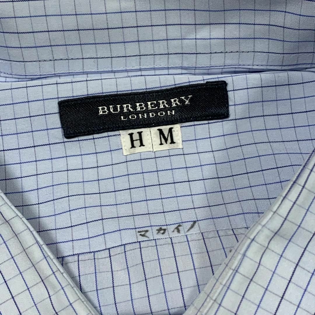 BURBERRY(バーバリー)のBURBERRY バーバリー チェック柄 Yシャツ トップス 美品 ブランド メンズのトップス(シャツ)の商品写真