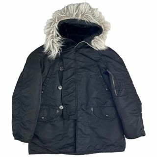 アルファインダストリーズ(ALPHA INDUSTRIES)の美品 90s ALPHA INDUSTRIES N-3B フライトジャケット(フライトジャケット)