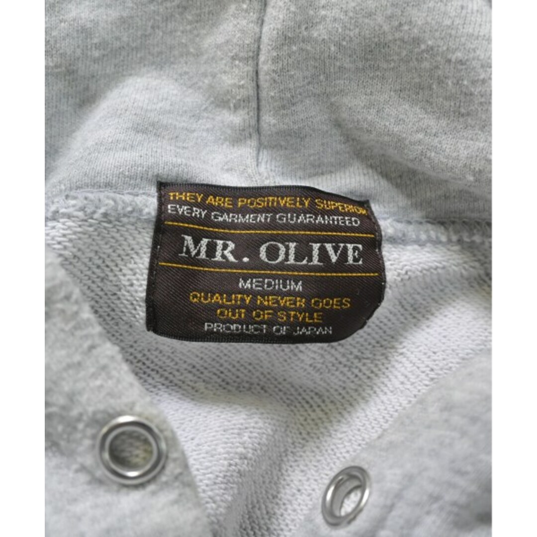 Mr.OLIVE(ミスターオリーブ)のMR.OLIVE ミスターオリーブ パーカー M グレー 【古着】【中古】 メンズのトップス(パーカー)の商品写真