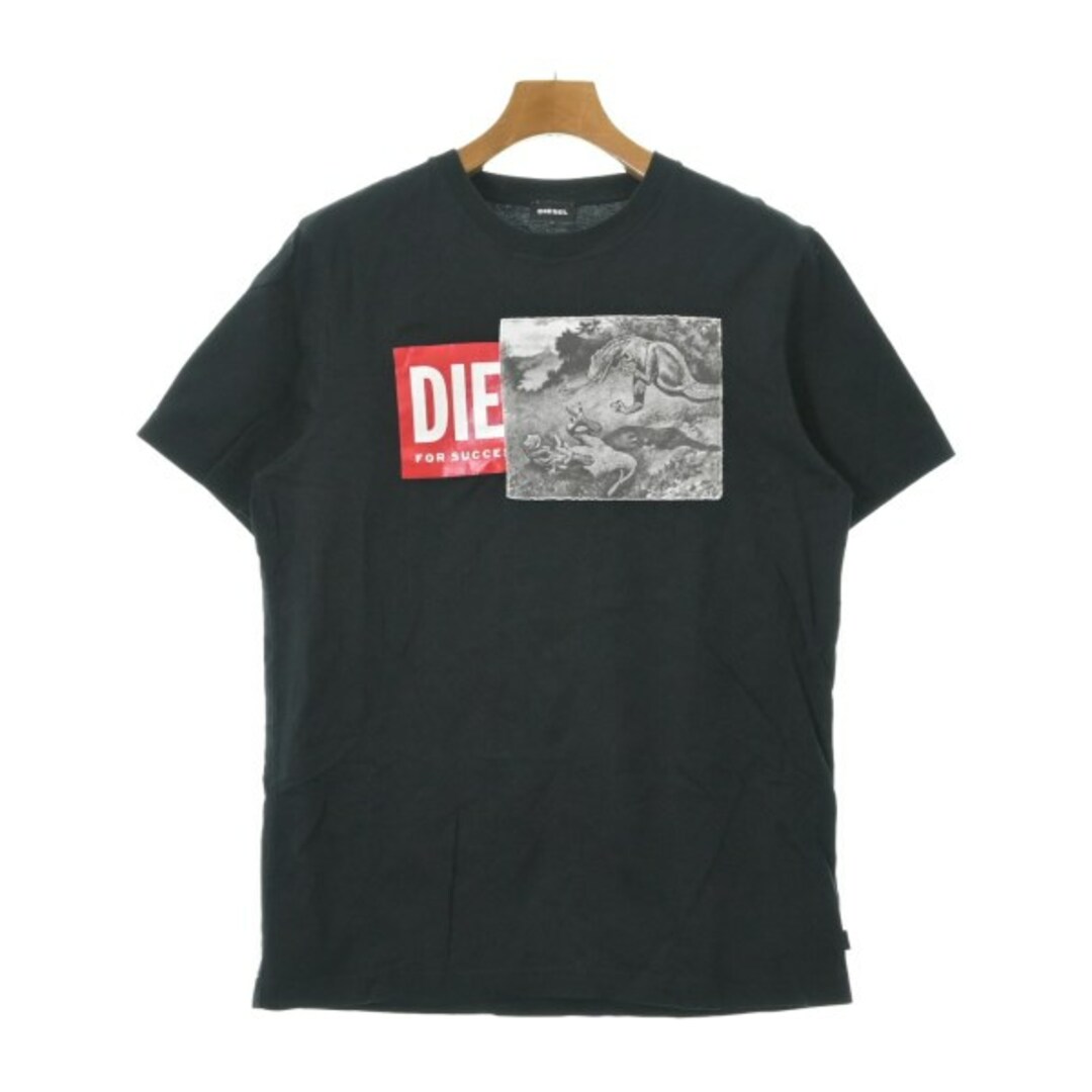 DIESEL(ディーゼル)のDIESEL ディーゼル Tシャツ・カットソー S 黒 【古着】【中古】 メンズのトップス(Tシャツ/カットソー(半袖/袖なし))の商品写真