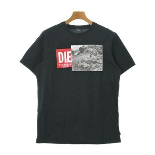 ディーゼル(DIESEL)のDIESEL ディーゼル Tシャツ・カットソー S 黒 【古着】【中古】(Tシャツ/カットソー(半袖/袖なし))