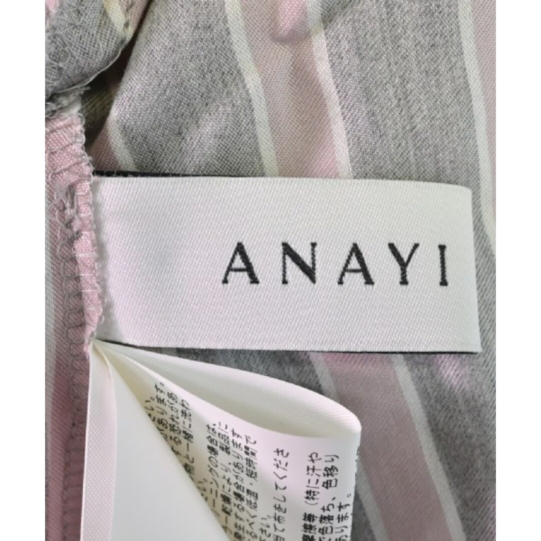 ANAYI(アナイ)のANAYI アナイ ワンピース 36(S位) グレー 【古着】【中古】 レディースのワンピース(ひざ丈ワンピース)の商品写真