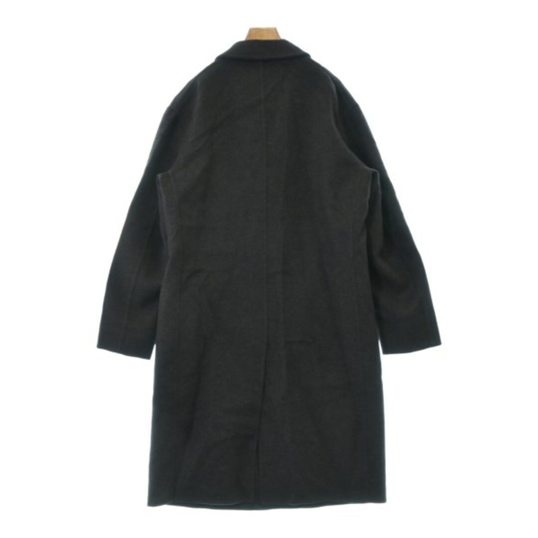 Jil Sander(ジルサンダー)のJIL SANDER ジルサンダー チェスターコート 48(L位) グレー 【古着】【中古】 メンズのジャケット/アウター(チェスターコート)の商品写真