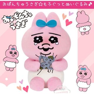 おぱんちゅうさぎ　もふぐっとぬいぐるみ 今日も健気に 雑巾　新品　未開封　最安値(キャラクターグッズ)