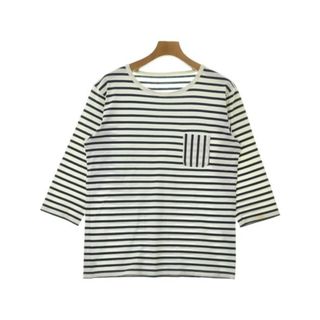 ソフネット(SOPHNET.)のSOPHNET. ソフネット Tシャツ・カットソー M 白x黒(ボーダー) 【古着】【中古】(Tシャツ/カットソー(半袖/袖なし))