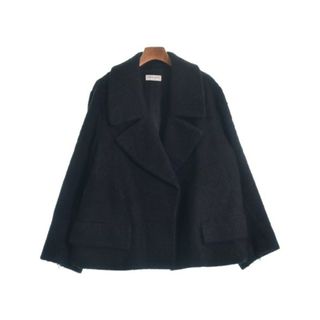 ドリスヴァンノッテン(DRIES VAN NOTEN)のDRIES VAN NOTEN ドリスヴァンノッテン コート（その他） S 黒 【古着】【中古】(その他)