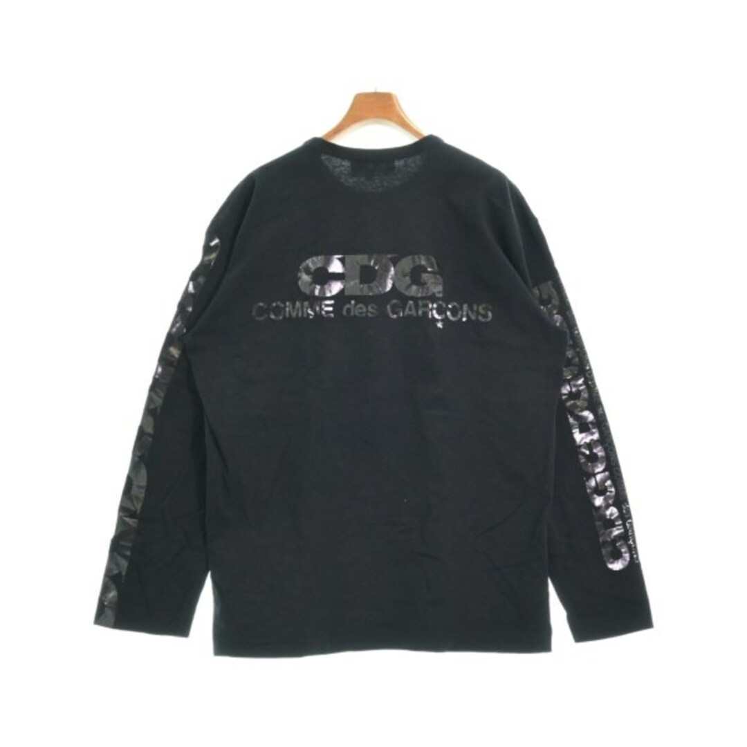 CDG シーディージー Tシャツ・カットソー XXL 黒 【古着】【中古】の ...