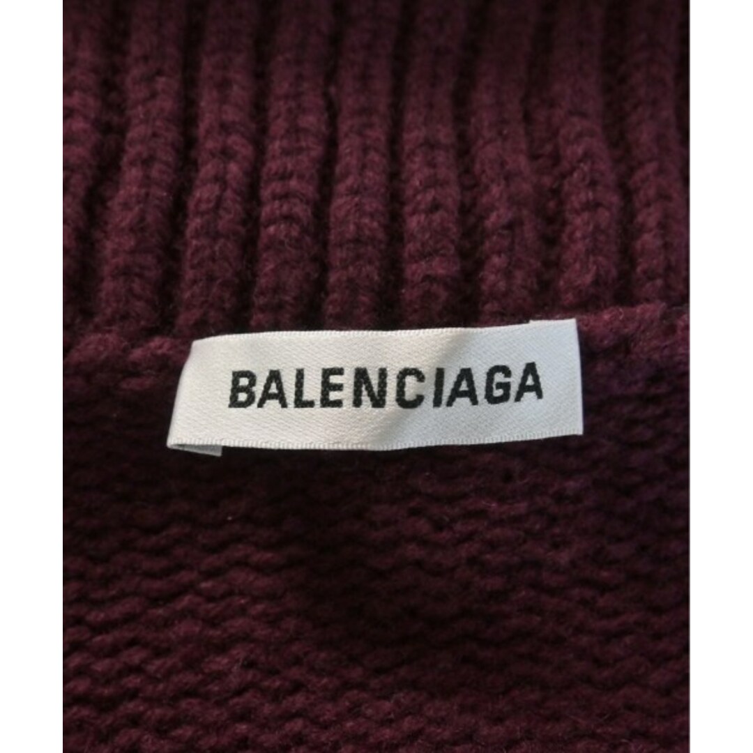 Balenciaga(バレンシアガ)のBALENCIAGA バレンシアガ ニット・セーター XS 紫 【古着】【中古】 レディースのトップス(ニット/セーター)の商品写真