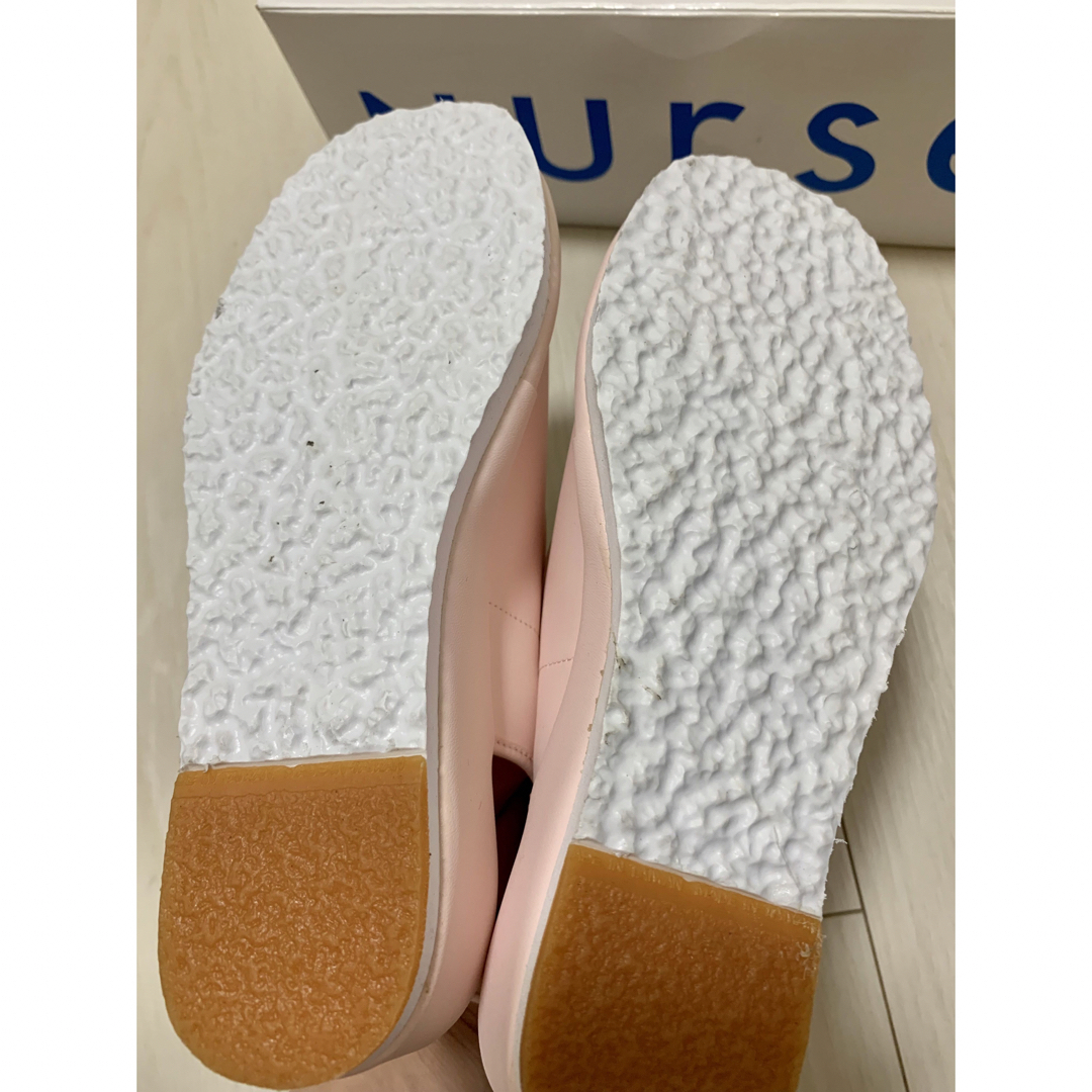 ナース　シューズ　サンダル　22.5cm ピンク　超美品 レディースの靴/シューズ(サンダル)の商品写真