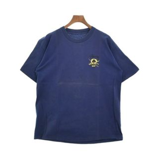 ステューシー(STUSSY)のSTUSSY ステューシー Tシャツ・カットソー -(M位) 青紫 【古着】【中古】(Tシャツ/カットソー(半袖/袖なし))