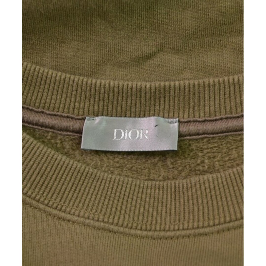 Dior Homme ディオールオム スウェット カーキ M 2010023D0063 Dior Homme ディオールオム スウェット M カーキ 【古着】