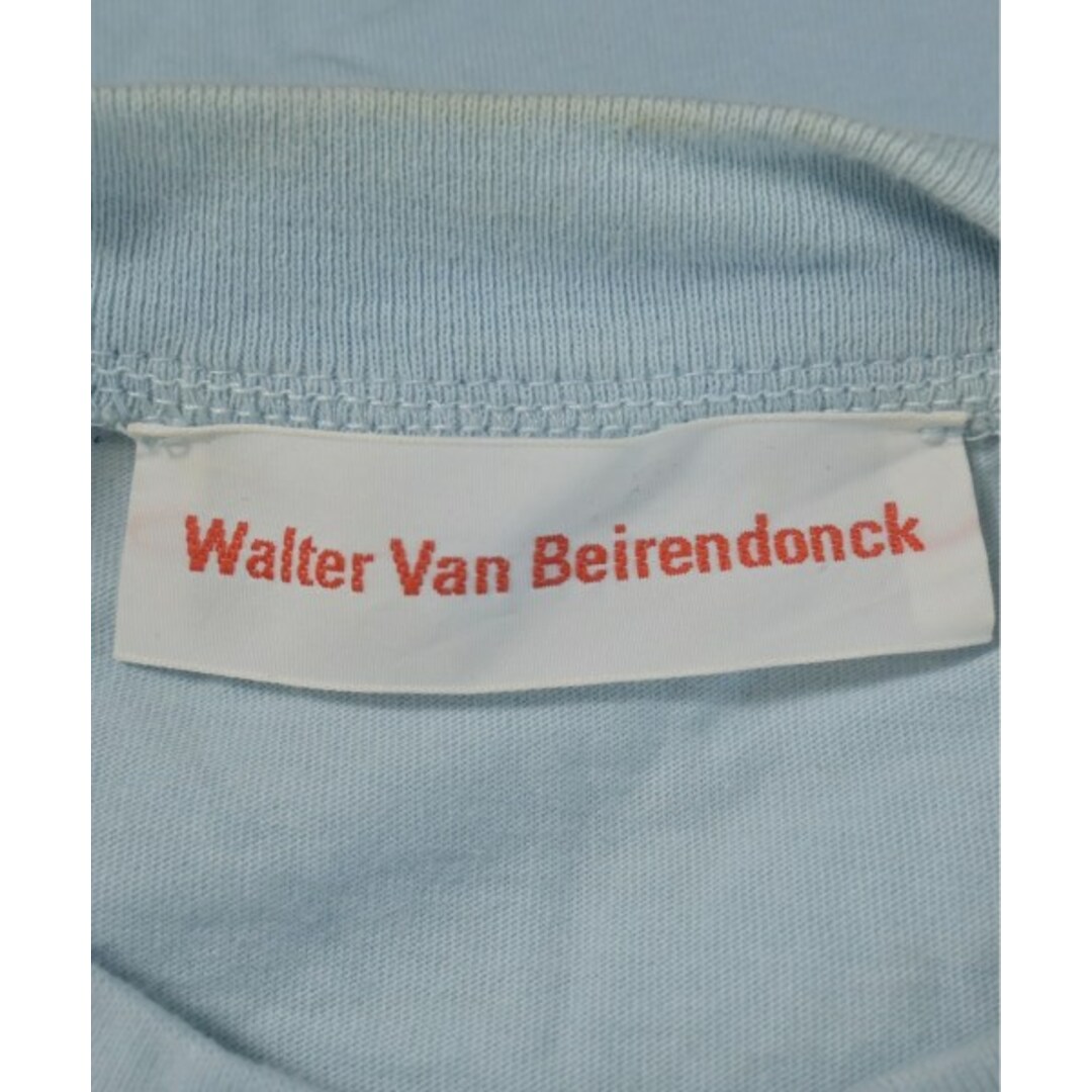 Walter Van Beirendonck(ウォルターヴァンベイレンドンク)のWalter Van Beirendonck Tシャツ・カットソー M 水色 【古着】【中古】 レディースのトップス(カットソー(半袖/袖なし))の商品写真