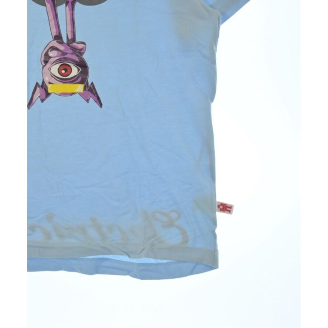 Walter Van Beirendonck(ウォルターヴァンベイレンドンク)のWalter Van Beirendonck Tシャツ・カットソー M 水色 【古着】【中古】 レディースのトップス(カットソー(半袖/袖なし))の商品写真