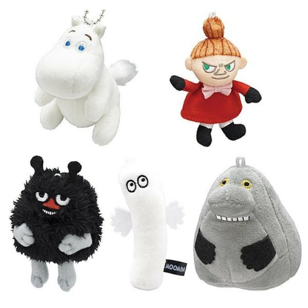 MOOMIN - MOOMIN ムーミン ぬいぐるみマスコット 全５種フルコンプ