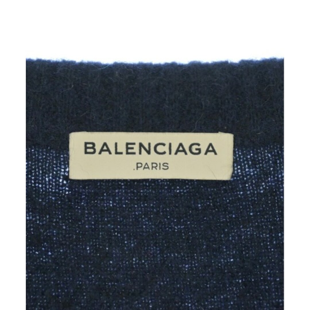 Balenciaga(バレンシアガ)のBALENCIAGA バレンシアガ ワンピース 36(XS位) 紺 【古着】【中古】 レディースのワンピース(ひざ丈ワンピース)の商品写真