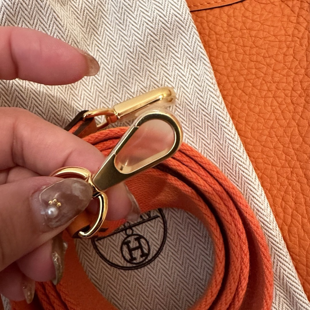 Hermes(エルメス)のエブリン　TPM  HERMES orange レディースのバッグ(ショルダーバッグ)の商品写真