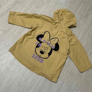 ザラキッズ(ZARA KIDS)のzara  ディズニー　ミニーマウス　スプリングコート(コート)