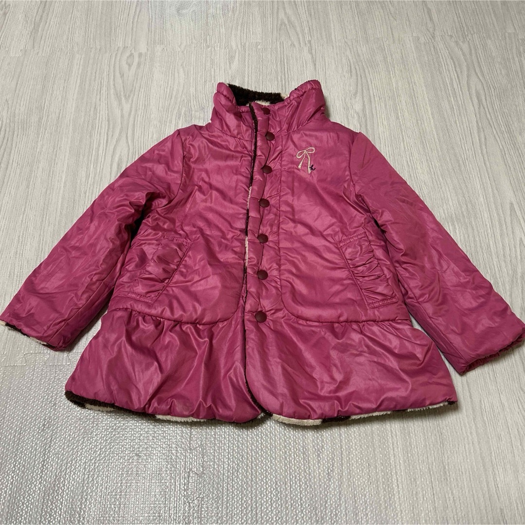 hakka kids(ハッカキッズ)のhakka kids リバーシブルコート キッズ/ベビー/マタニティのキッズ服女の子用(90cm~)(コート)の商品写真